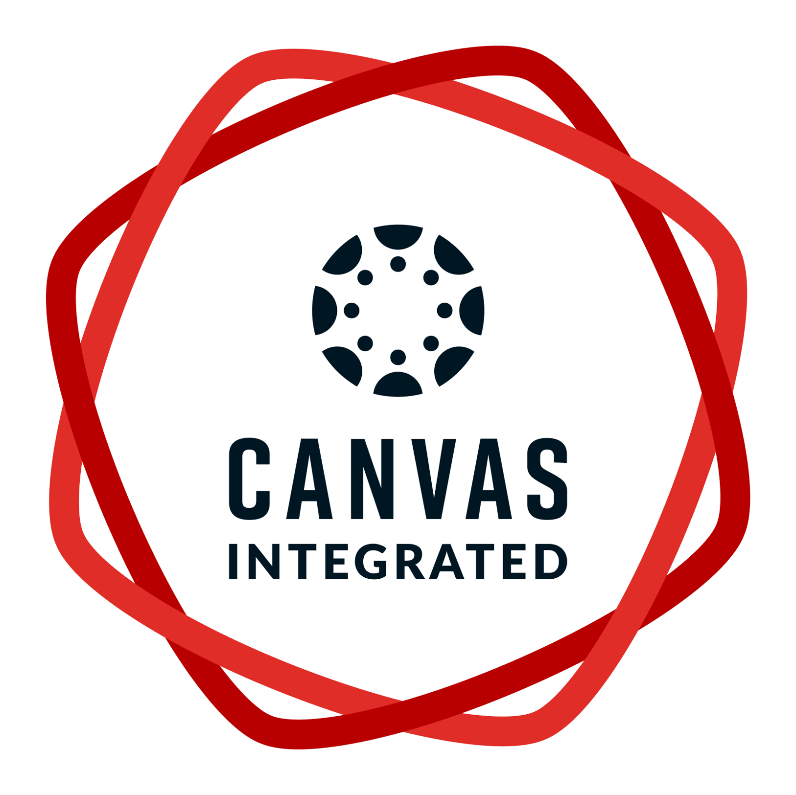 Canvas integrated badge