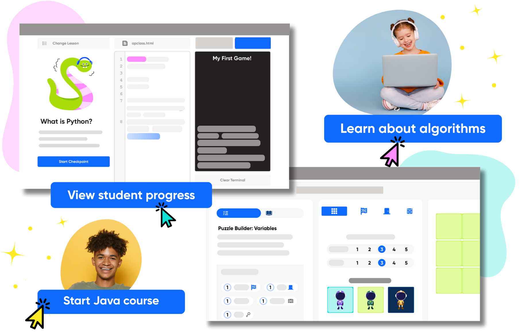Computer Science and AI Curriculum for K-12 