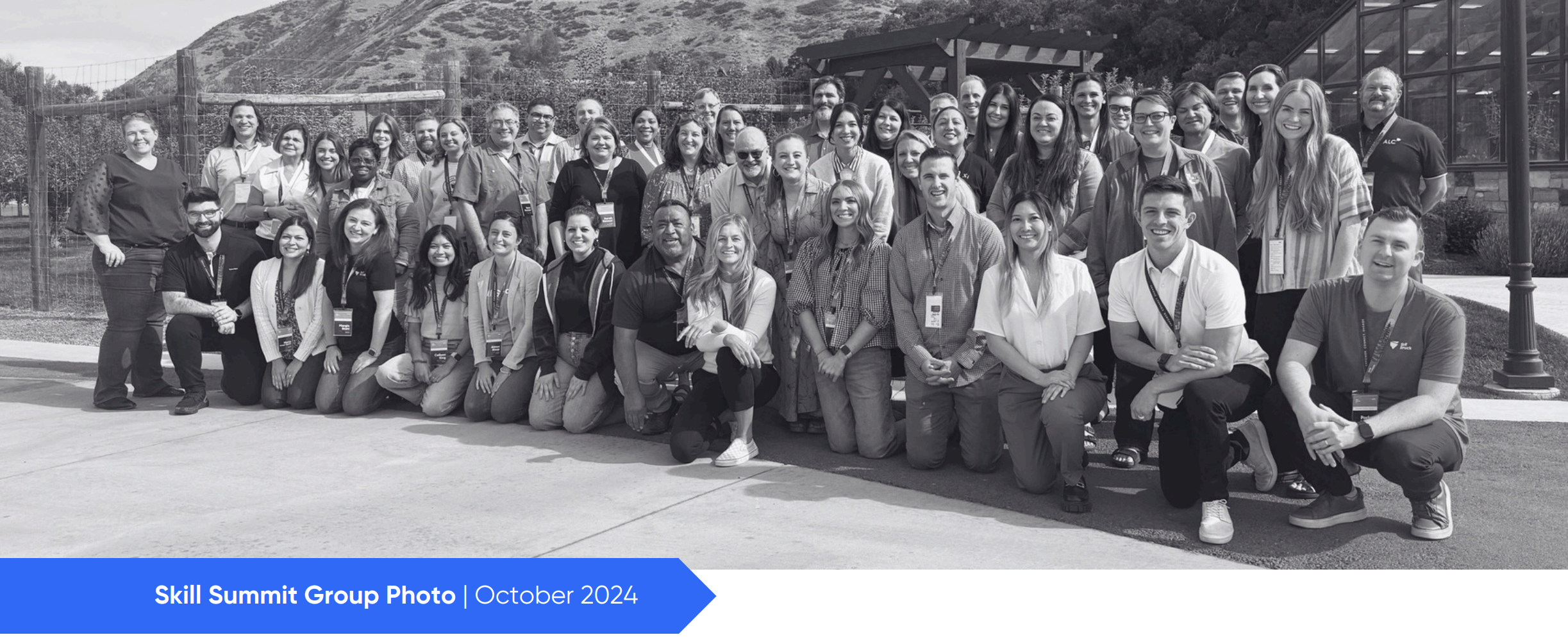 Skill Summit Fall 2024 Group Photo B&W