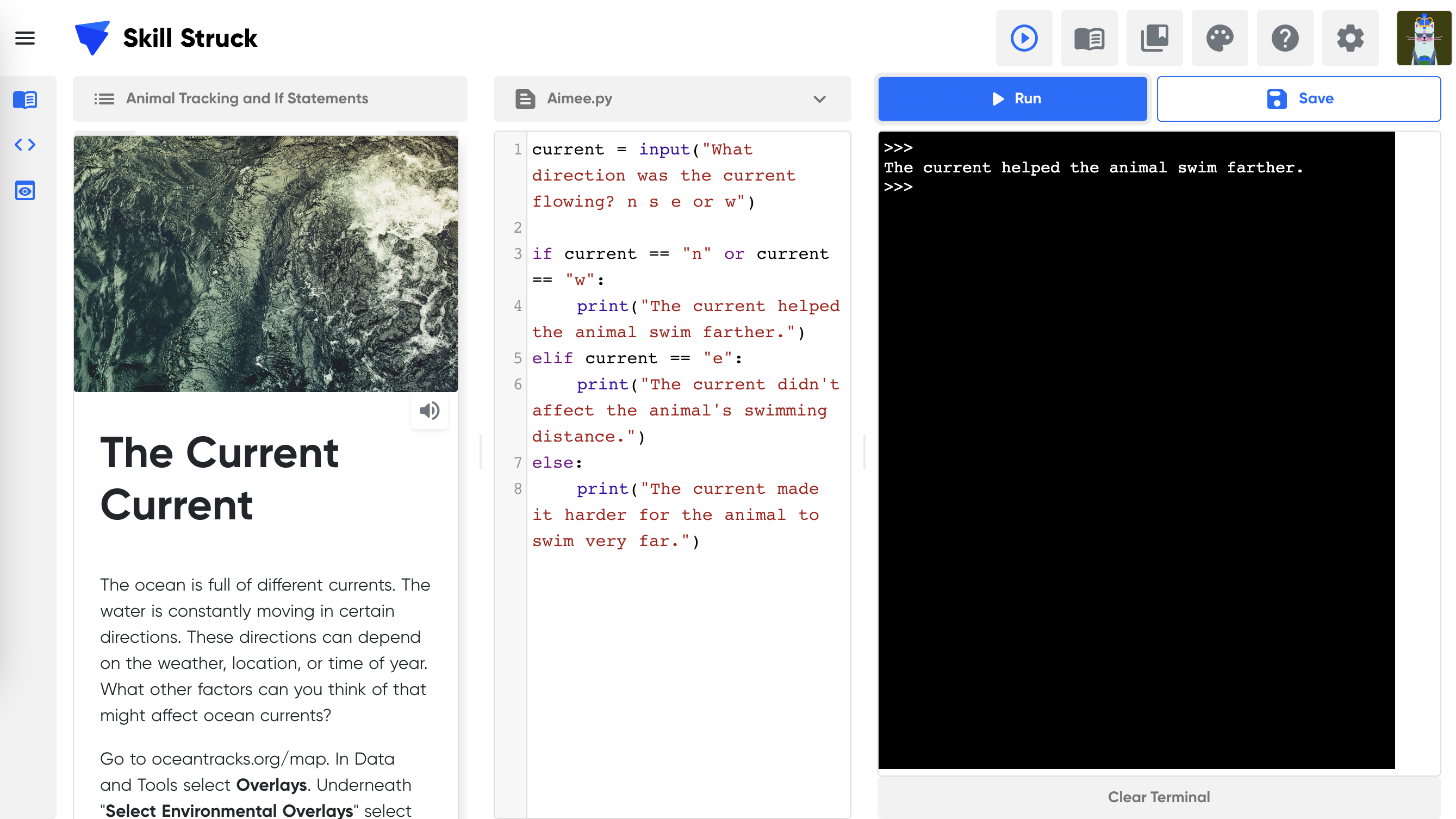 Exploring Conservation with Python Code