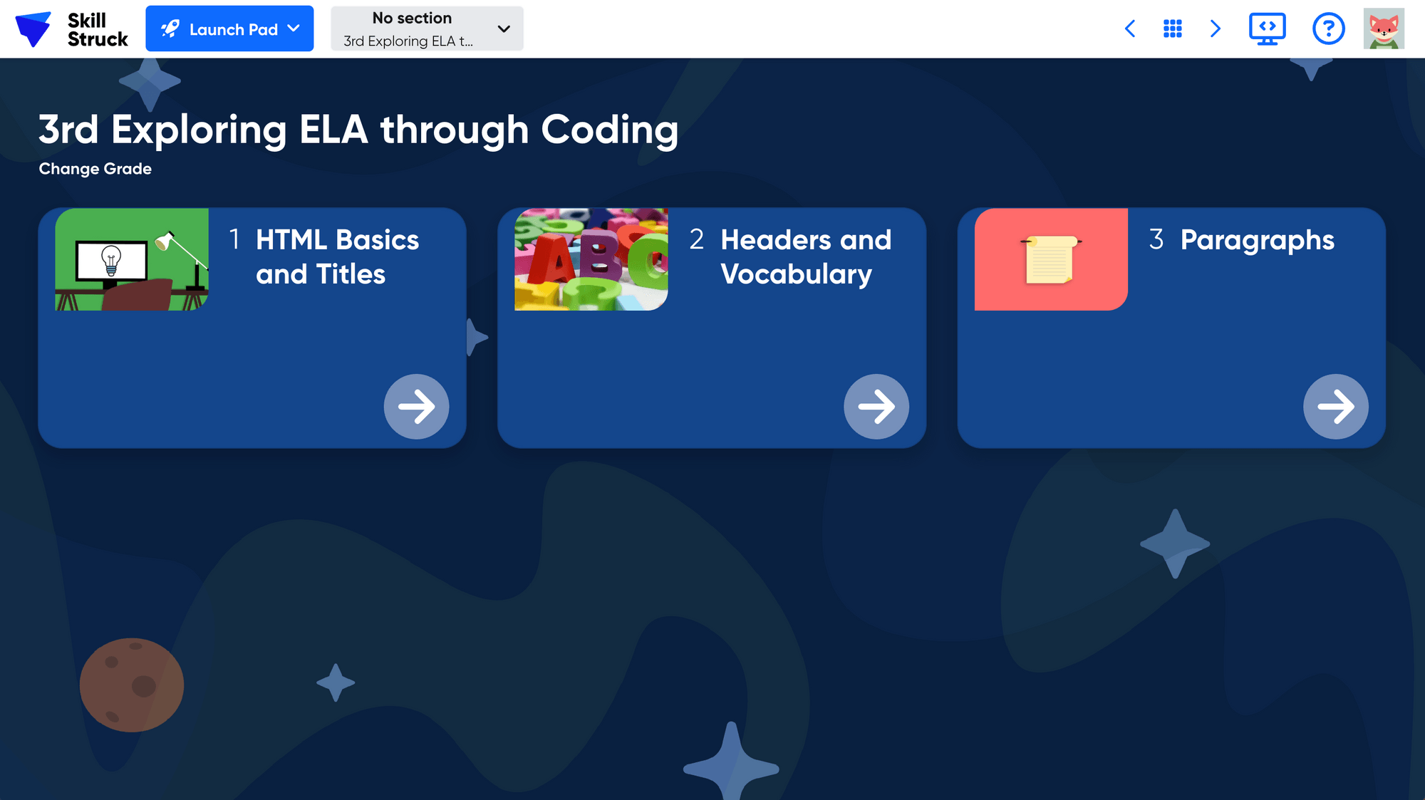 Grade 3: Exploring ELA through Coding